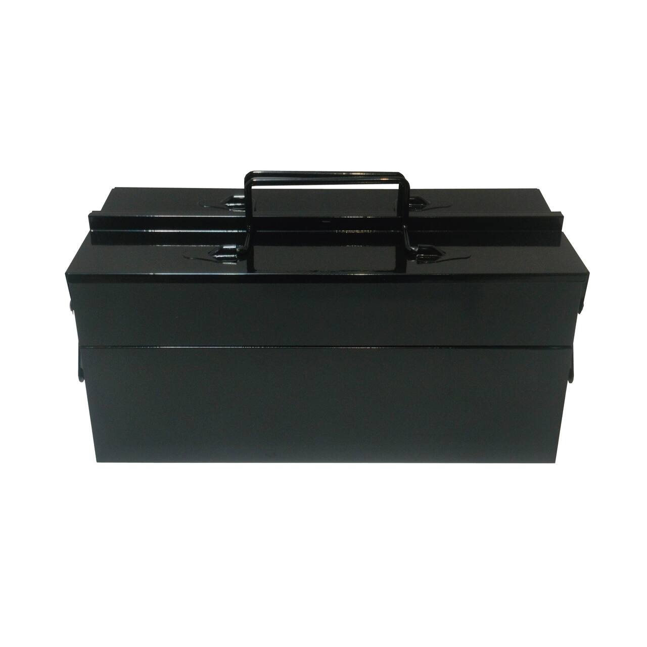 4 Pack: Medium Black Metal Storage Box by Artist's Loft™